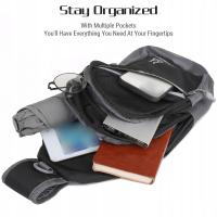 Crossbody Sling Bag Ultra-Light Water oporność na wodę nylonową torbę JI