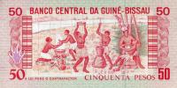 Gwinea Bissau 50 Peso Wioska 1990 P-10