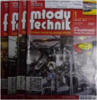 Młody technik nr 1,2,7,9 z 2011 roku