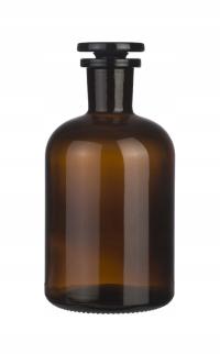 BUTELKA NA ODCZYNNIKI WS 250 ml ORANŻ SZKŁO