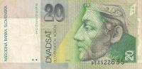 [MB10208] Słowacja 20 koron 1995