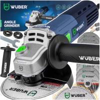 УГЛОВАЯ ШЛИФОВАЛЬНАЯ МАШИНА DIAX СИЛЬНАЯ УГЛОВАЯ ШЛИФОВАЛЬНАЯ МАШИНА 10 ДИСКОВ 125 ММ НАБОР XXL WUBER