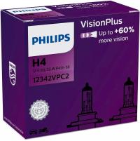 Лампы Philips VisionPlus H4 60 Вт 2 шт.