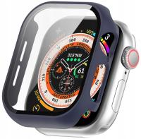 ETUI OCHRONNE + SZKŁO HARTOWANE 2W1 DO APPLE WATCH 10 42MM - GRANATOWY