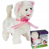 КОШКА НА ПОВОДКЕ НА БАТАРЕЙКАХ МЯУКАЕТ ХОДИТ ПУЛЬТ ДИСТАНЦИОННОГО УПРАВЛЕНИЯ КОТЕНОК ИНТЕРАКТИВНЫЙ ТАЛИСМАН