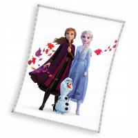 Kocyk Coral KRAINA LODU FROZEN Koc 130x160 cm dla dzieci