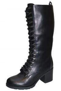 УДОБНЫЕ ЖЕНСКИЕ САПОГИ С ЭКО-УТЕПЛИТЕЛЕМ. КОЖА