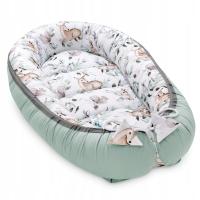 Kokon niemowlęcy - miękkie gniazdko bawełniane, otulacz dla malucha