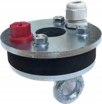 Głowica studzienna 115/32 stalowa, ocynk dekiel