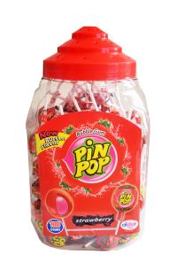 LIZAK PIN POP STRAWBERRY 100x18g