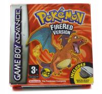 Gra POKEMON FIRE RED Game Boy ORYGINAŁ Nintendo Game Boy Advance