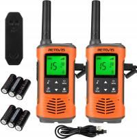 Retevis RT45P walkie talkie, wodoodporność IP67, PMR446, 3 km (2 sztuki)