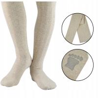 Noviti rajstopy dziecięce beżowy poliester