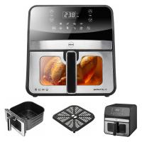 Frytkownica beztłuszczowa Eldom FR50 1800W 6,5l czarno-srebrna