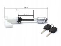 Zamek maski Mertt do Ford C-MAX 2003-2007 z wkładką, cięgnem i kluczykami