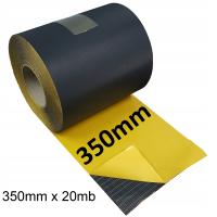 EPDM 350mm Taśma Membrana HYDROIZOLACJA OKNA Dachy Tarasy PEŁNY KLEJ 20mb