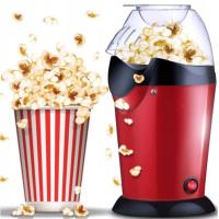 MASZYNA DO POPCORNU 900W MOCNA BEZTŁUSZCZOWA DOMOWA MASZYNKA BEZ TŁUSZCZU