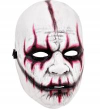 MASKA BIAŁA ZŁY JOCKER KLAUN HALLOWEEN TEATR