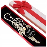 Zakładka do książki OAZA SPOKOJU prezent na święta dla przyjaciółki żony