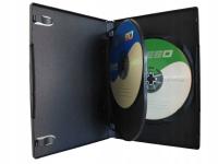 Коробки для DVD x 3 14 мм черный 10 шт