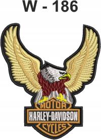 Naszywka motocyklowa, Orzeł