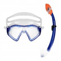 Dziecięcy ZESTAW do nurkowania pływania SNORKELING AQUASTIC MASKA FAJKA