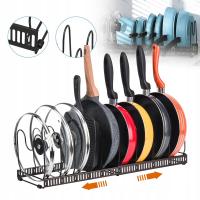 STOJAK NA BLACHY DO PIECZENIA I DESKI DO KROJENIA, ORGANIZER DO SZAFKI