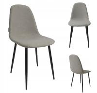 Набор из 4 шт. стульев DANKORDESIGN DSW материал бежевый ноги металл графит