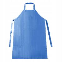 1SZT WODOODPORNY FARTUCH KUCHENNY PCV RĘKAWÓW NIEBIESKI