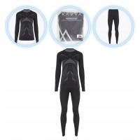 Комплект женского термобелья KADVA бесшовный черный S-M