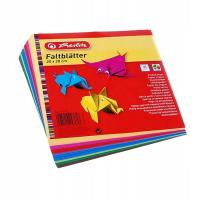 Цветная бумага оригами 20x20 см 60 г 100 листов HERLITZ