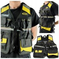 Жилет Для Инструментов, Рабочий Инструмент, Высокое Качество, Несколько Карманов