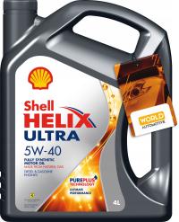 Моторное масло Shell Helix Ultra 4 l 5W-40