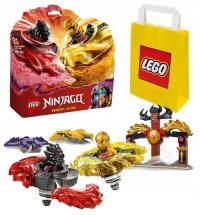 NOWOŚĆ LEGO NINJAGO 6+ Smocze Spinjitzu- zestaw bitewny 71826