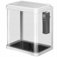 Небольшой аквариум 3Л с оборудованием полный комплект с фильтром, аэратором, LED