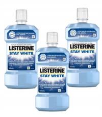 Płyn Wybielający Do Płukania Jamy Ustnej Listerine Stay White 3 x 500ML