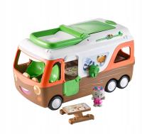 Pojazd Terenowy Klorofil Le Camping-Car Kamper Akcesoria Figurki Zwierzątka