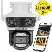 POTRÓJNA KAMERA OBROTOWA WIFI IP ZEWNĘTRZNA 3w1 QHD 2+2+2MP T-PV01