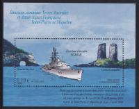 TAAF ** Mi bl. 27 okręt wojenny