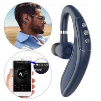 Беспроводные наушники зуб 5,0 наушники с ушным крючком голосовые подсказки синий