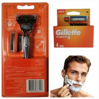 FUSION 6 wkładów-Maszynka Gillette Fusion5 (2) i 4 szt. wkładów FUSION(2+4)