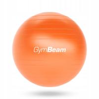 Мяч для упражнений гимнастический фитнес реабилитационный насос-GymBeam 65 см