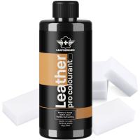 Leathermed farba do skór skóry kierownic tapicerki skórzanej 250 ml czarna