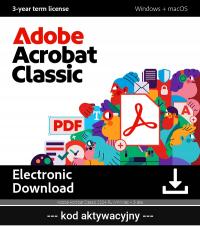 Adobe Acrobat Classic 2024 PL Win/Mac – 3 lata