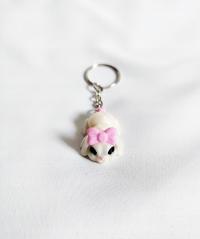 Brelok 3D królik z kokardą Multivers3D