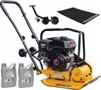 STILER сильный дизельный уплотнитель земля трамбовщик 60 кг 15KN мат колеса масло