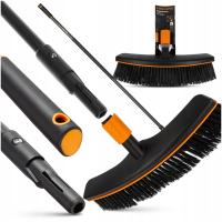 ЩЕТКА МЕТЛА ДЛЯ ПОДМЕТАНИЯ ШИРОКИЙ FISKARS QUIKFIT ВАЛ 156 СМ