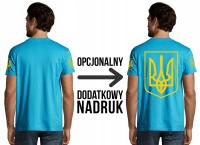 dodatkowy nadruk na koszulkę HERB UKRAINY na plecy