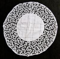 КРАСИВАЯ БОЛЬШАЯ БЕЛАЯ ДРАПИРОВКА