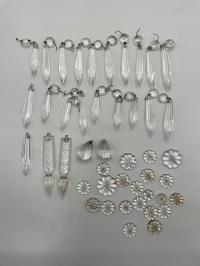 Старый кристалл стекло набор